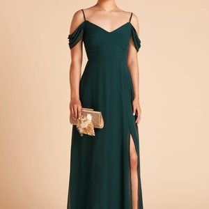 NWT - Birdy Grey / Devin Convertible Dress / Chiffon / Emerald / No Slit